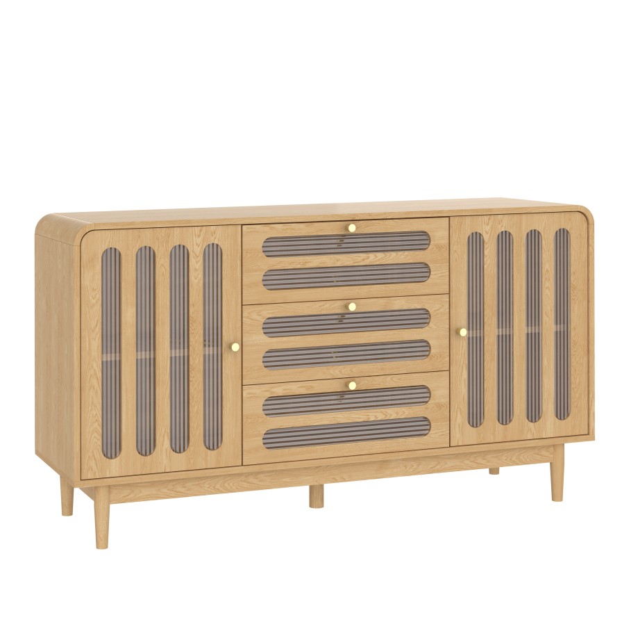Lumigrain 2 Door 3 Drawer Cabinet